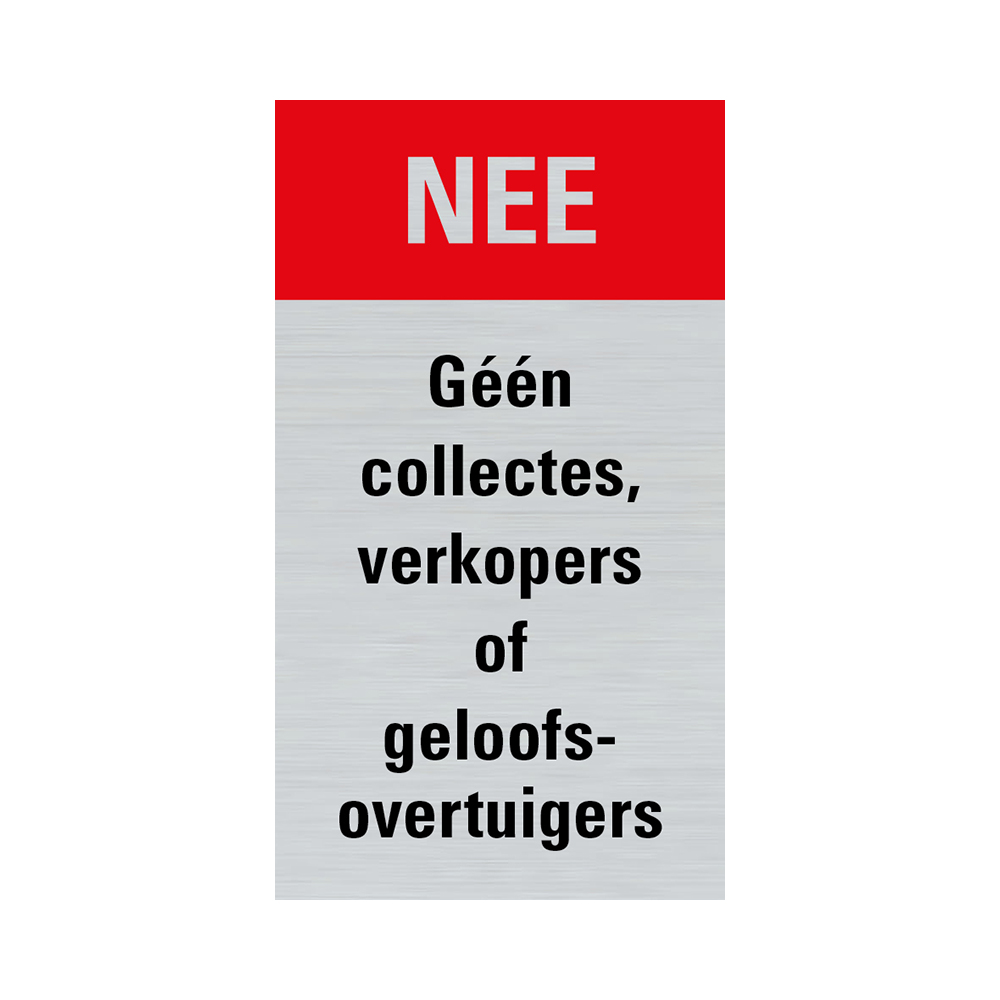Deco route nee/nee geloof/collecte kleur - Pickup Top Merken Winkel